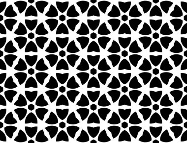 Soyut geometrik dikişsiz desen