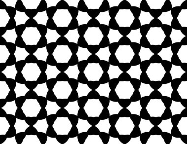 Soyut geometrik dikişsiz desen