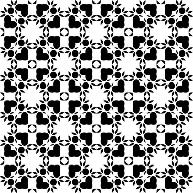 Soyut geometrik dikişsiz desen