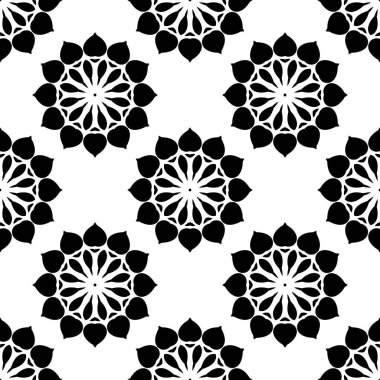 Soyut geometrik dikişsiz desen