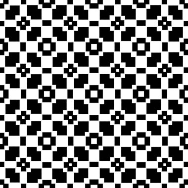 Soyut geometrik dikişsiz desen