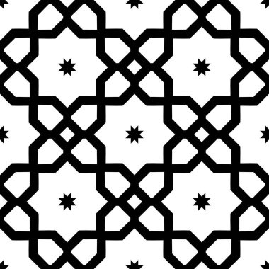 Soyut geometrik dikişsiz desen