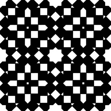 Soyut geometrik dikişsiz desen