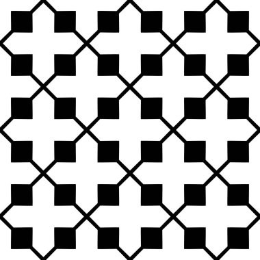 Soyut geometrik dikişsiz desen