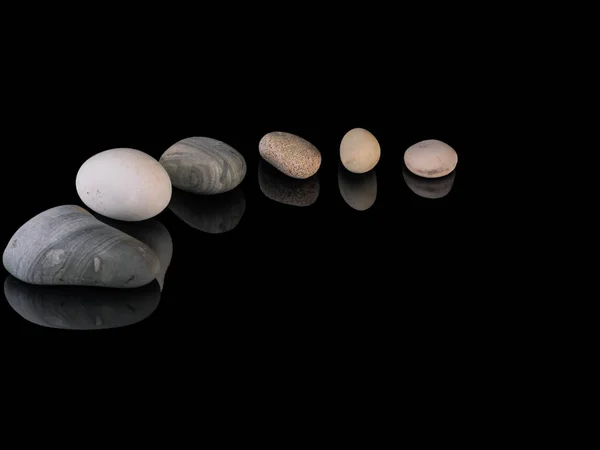 Piedras Zen rocas spa en stack mindfulness — Foto de Stock