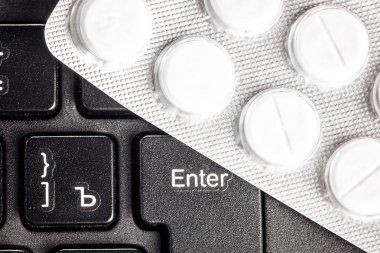 Tedavi tedavi bilgisayar analizi onarım Pc tablet blister klavye