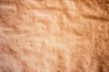 Buruşuk kağıt ambalaj ayrıntılı arka plan zanaat doku