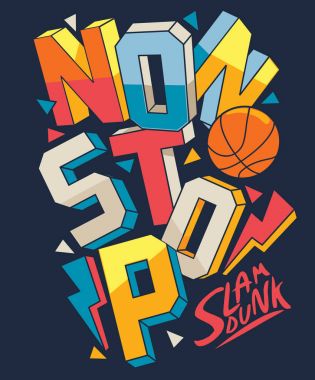 Tipografi ve tee gömlek grafik
