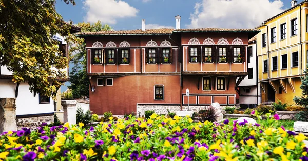 Old Plovdiv houses — Stock Photo, Image