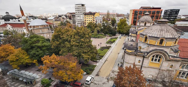 Sofia Bulgaria autumn — Stock Photo, Image