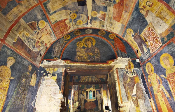 Interieur schilderijen Boyana Kerk — Stockfoto