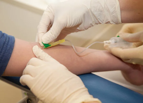 Szpitala próbki krwi — Zdjęcie stockowe