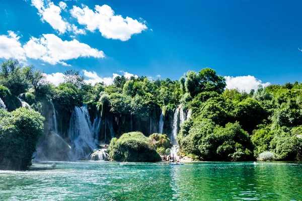 Kravice Waterfall and Trebizat River in Bosnia and Herzegovina — Stock Photo, Image