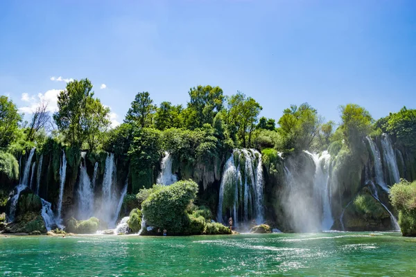 Kravice Waterfall and Trebizat River in Bosnia — Stock Photo, Image