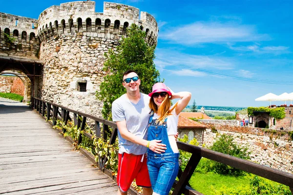 Belgrad Sırbistan görünümü Old Castle