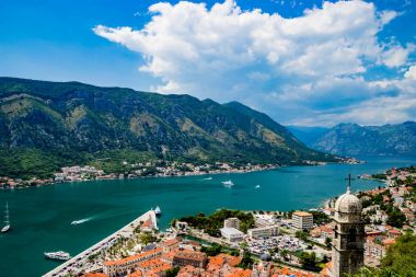Kotor Karadağ muhteşem görünüm