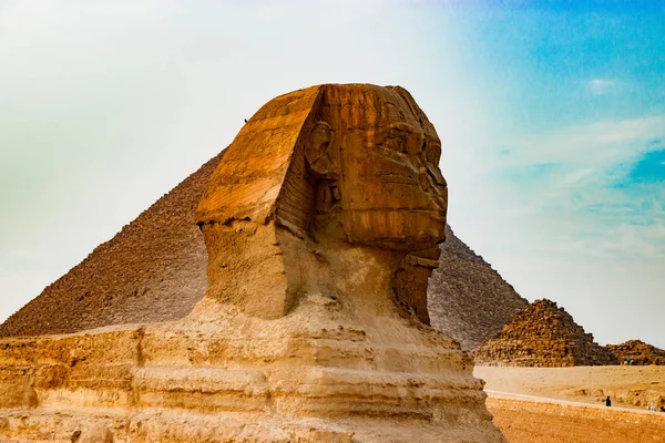 La esfinge en El Cairo, Egipto —  Fotos de Stock