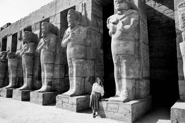Famoso tempio antico a Luxor, Egitto — Foto Stock