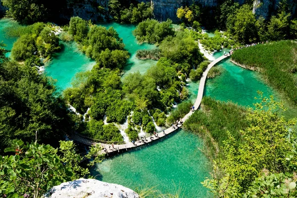 The Plitvice Lakes National Park in Croatia — Stock Photo, Image