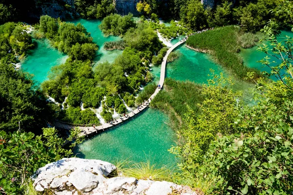 The Plitvice Lakes National Park in Croatia — Stock Photo, Image