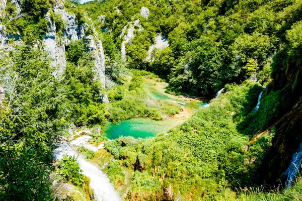 Idyllic place in the National Park in Croatia — Stock Photo, Image