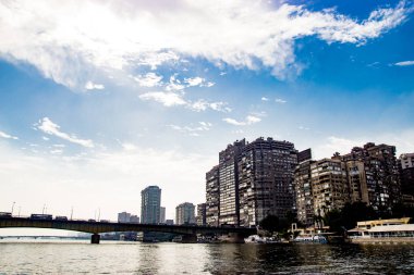 Riverscape Nil Nehri Cairo, Egypt