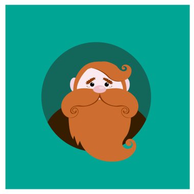 Sakallı adam simgesi