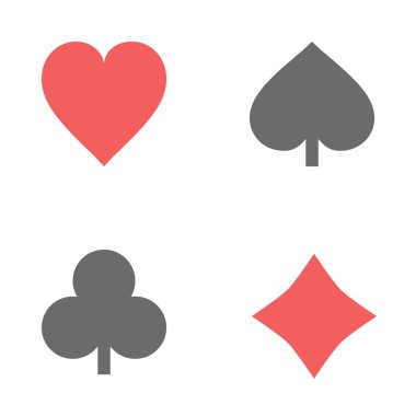 Vektör kartı takım elbise