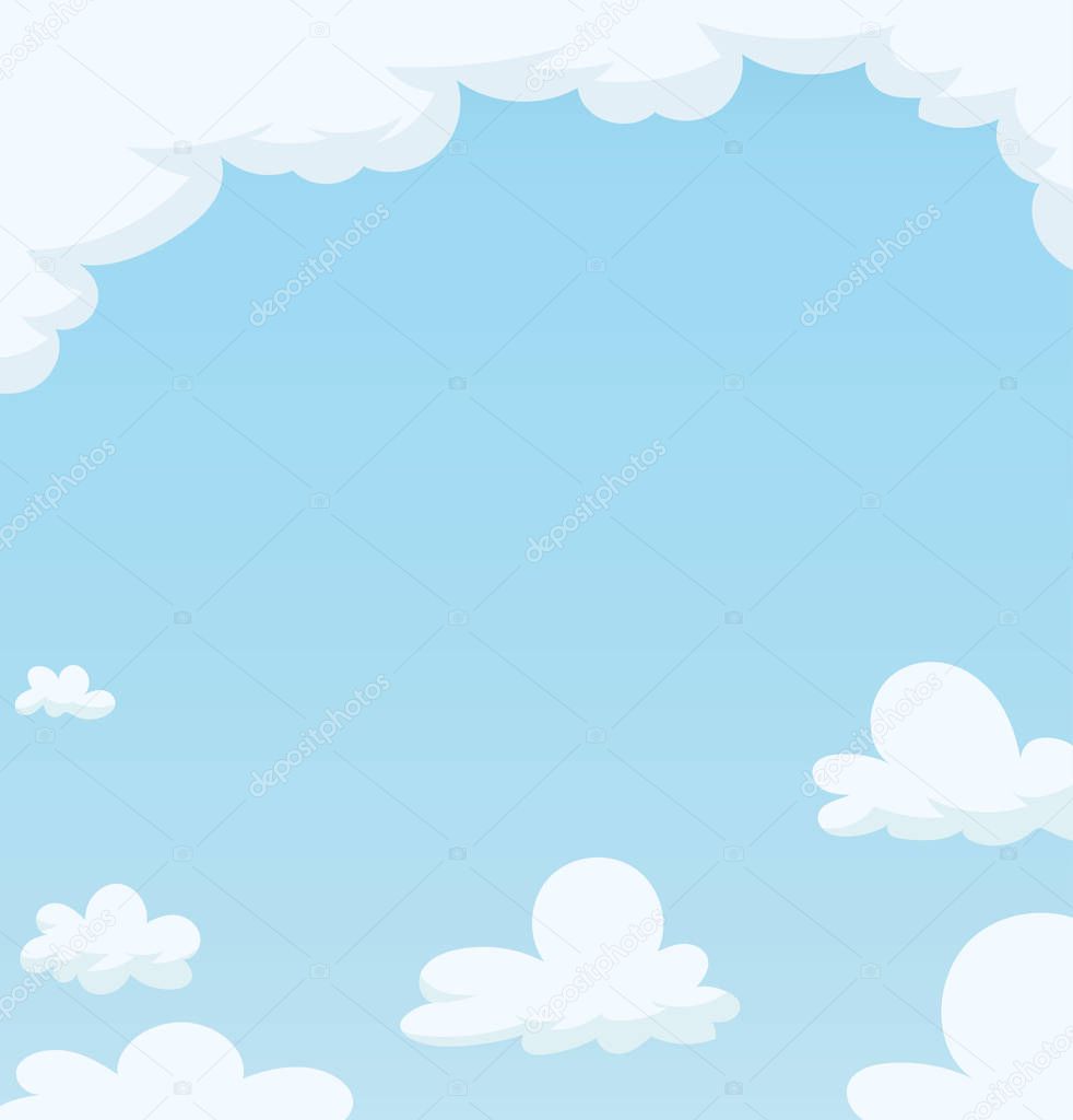 Blue Sky with cloud