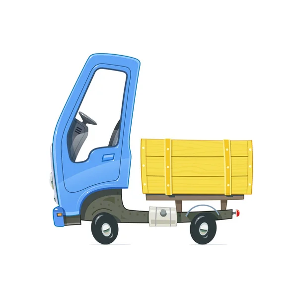 Small Truck Lorry — Stock Vector
