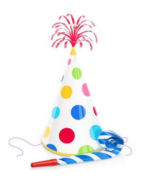 Parti kap ve ıslık doğum günü için.