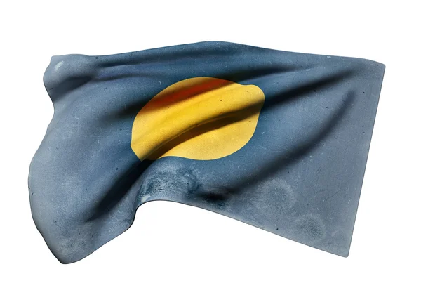 Republic of Palau flag — Stock Photo, Image