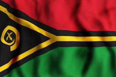 Vanuatu Cumhuriyeti bayrağı