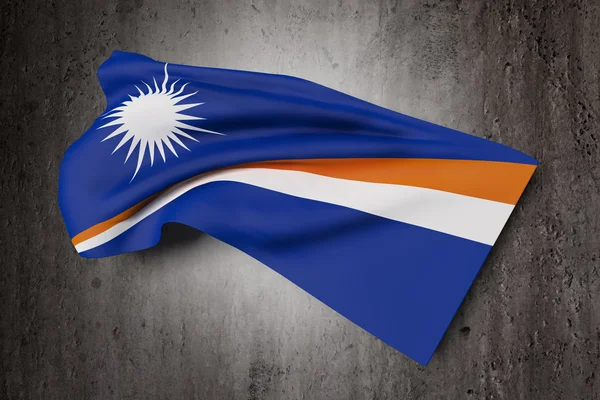 República de las Islas Marshall Bandera — Foto de Stock