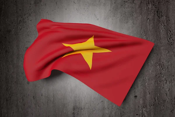 Bandera de la República Socialista de Vietnam —  Fotos de Stock