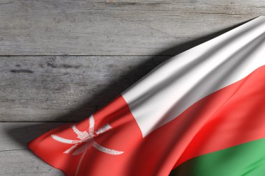 Umman bayrağı sallayarak Sultanlığı