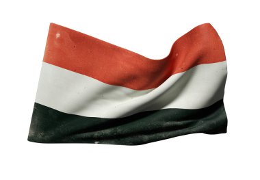 Yemen Cumhuriyeti bayrak sallayarak