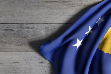 Kosova Cumhuriyeti bayrağı