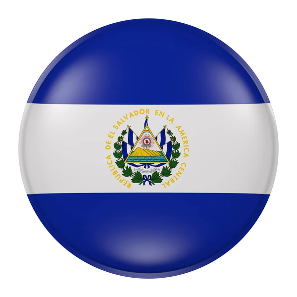 El Salvador button — Stock Photo, Image