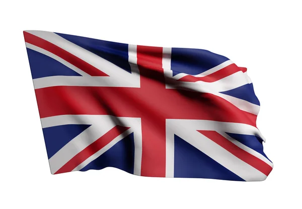 Regno Unito Bandiera sventola — Foto Stock
