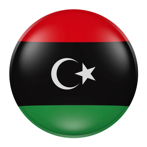 Libya Taste auf weißem Hintergrund — Stockfoto