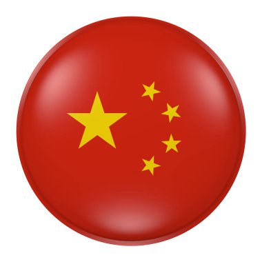 Çin düğmesi silüeti