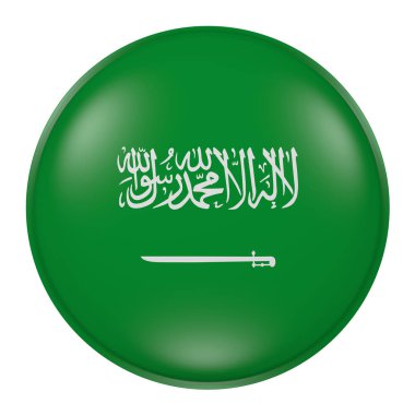 Suudi Arabistan düğmesini silüeti