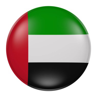 Birleşik Arap Emirlikleri düğmesini silüeti