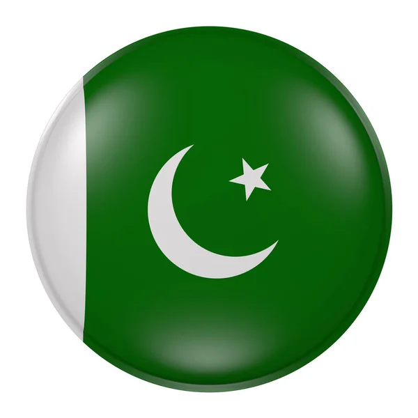 Silhouette del pulsante Pakistan — Foto Stock