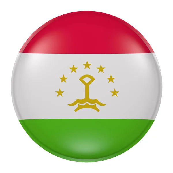 Силуэт таджикской кнопки — стоковое фото