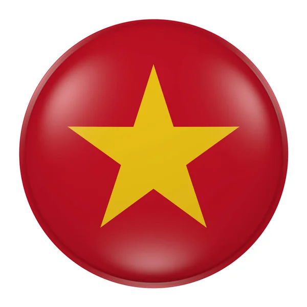 베트남 버튼의 실루엣 — 스톡 사진