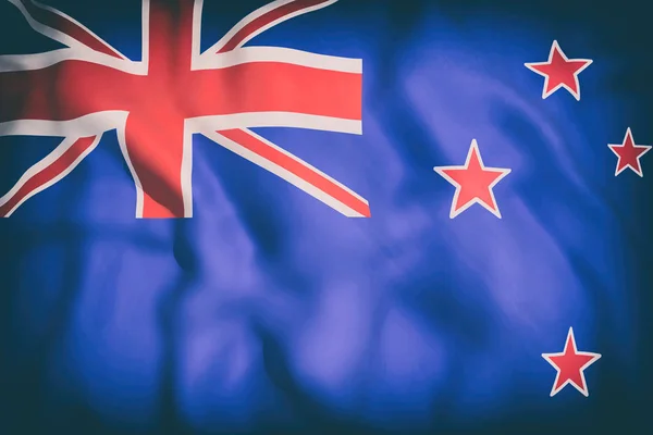 Neuseeland-Flagge — Stockfoto