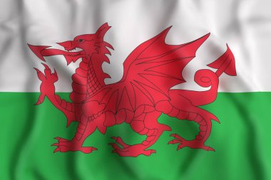 Galler bayrak sallayarak