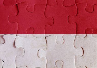 Monaco bayrağı bulmaca